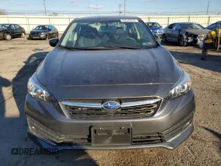 2021 Subaru Impreza Premium with VIN 4S3GKAV67M3604791, listed as a Copart auction lot 88542615 with 24,821 mi miles and Salvage title. Bid and sale history available at DreamBid. Image 5.
