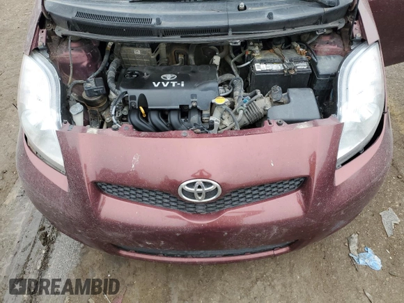 2009 Toyota Yaris with VIN JTDJT903795256324, listed as a Copart auction lot 43238205 with 278,391 mi miles and Clean Title. Bid and sale history available at DreamBid. Image 11.