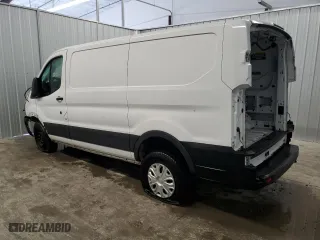 2022 Ford Transit Cargo Van with VIN 1FTBR1Y88NKA27974, listed as a Copart auction lot 85267034 with 0 mi miles and Salvage Title. Bid and sale history available at carsss.com. Image 2.