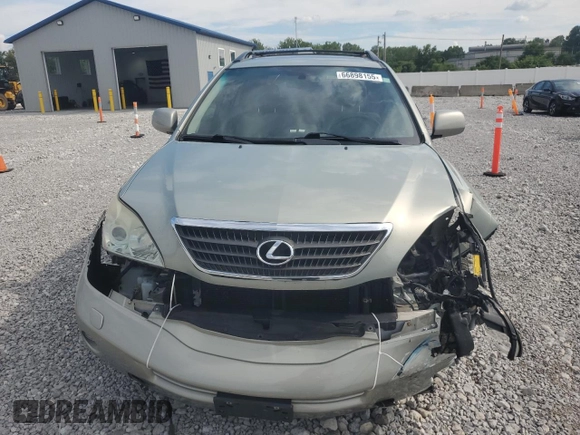 2006 Lexus RX 400h with VIN JTJHW31UX60016328, listed as a Copart auction lot 66898155 with 109,710 mi miles and Salvage title. Bid and sale history available at DreamBid. Image 5.