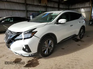2023 Nissan Murano Platinum with VIN 5N1AZ2DJ8PC100828, listed as a Copart auction lot 48911705 with 44,778 mi miles and Salvage Title. Bid and sale history available at DreamBid. Image 1.
