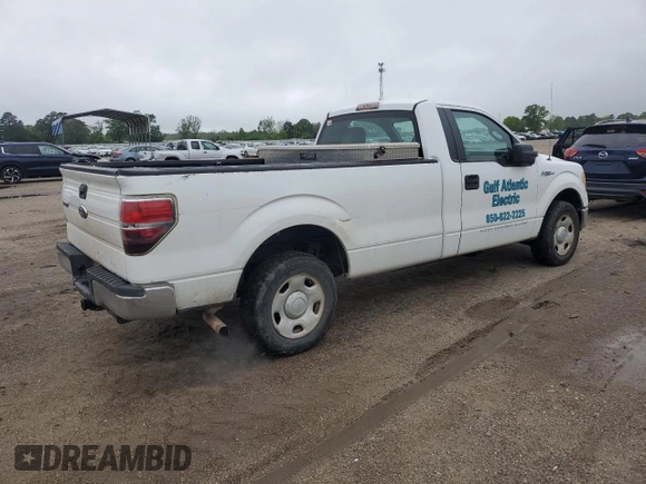 2009 Ford F-150 XL with VIN 1FTRF12W99KC79348, listed as a Copart auction lot 51944505 with 290,738 mi miles and Clean Title. Bid and sale history available at carsss.com. Image 3.