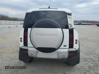 2021 Land Rover Defender SE with VIN SALEP7RU4M2051620, listed as a Copart auction lot 46661245 with 27,324 mi miles and Salvage title. Bid and sale history available at DreamBid. Image 6.