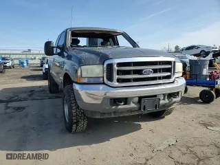 2002 Ford Super Duty F-250 XL with VIN 1FTNX21LX2ED67564, listed as a Copart auction lot 43724185 with 190,189 mi miles and Salvage Title. Bid and sale history available at carsss.com. Image 10.
