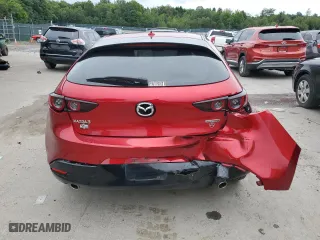 2020 Mazda Mazda3 Hatchback Premium Package with VIN JM1BPANM4L1156627, listed as a Copart auction lot 66103594 with 62,452 mi miles and Salvage Title. Bid and sale history available at carsss.com. Image 6.