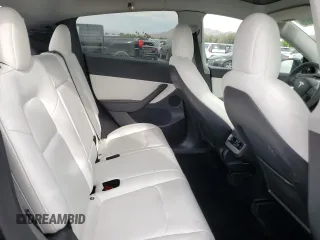2022 Tesla Model Y Performance with VIN 7SAYGDEF1NF407985, listed as a Copart auction lot 53831325 with 41,225 mi miles and Salvage title. Bid and sale history available at DreamBid. Image 11.