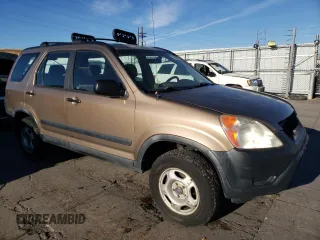 2002 Honda CR-V LX with VIN SHSRD77462U011403, listed as a Copart auction lot 88243855 with 200,535 mi miles and Non Repairable. Bid and sale history available at carsss.com. Image 4.