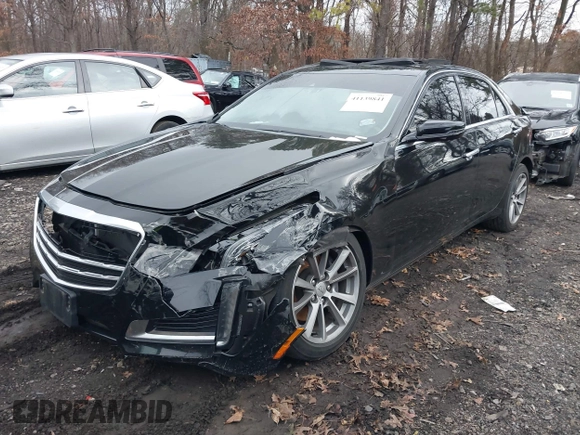 2017 Cadillac CTS Sedan Luxury RWD with VIN 1G6AR5SX1H0130143, listed as a IAAI auction lot 41139841 with 40,995 mi miles. Bid and sale history available at carsss.com. Image 6.