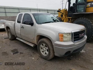 2009 GMC Sierra 1500 SLE with VIN 1GTEK29J99Z138801, listed as a Copart auction lot 79012214 with 179,748 mi miles and Salvage Title. Bid and sale history available at carsss.com. Image 4.