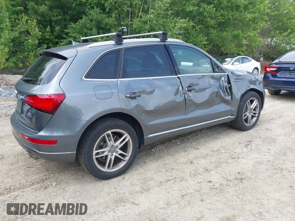 2015 Audi Q5 Premium Plus with VIN WA1LFAFP8FA096088, listed as a IAAI auction lot 42462514 with 114,438 mi miles and . Bid and sale history available at DreamBid. Image 4.
