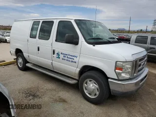 2014 Ford Econoline Cargo Commercial with VIN 1FTNE2EW3EDA13891, listed as a Copart auction lot 49907345 with 68,403 mi miles and Salvage title. Bid and sale history available at DreamBid. Image 4.