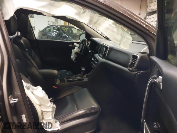2019 Kia Sportage EX with VIN KNDPNCACXK7550830, listed as a IAAI auction lot 42273807 with 63,645 mi miles and . Bid and sale history available at DreamBid. Image 5.