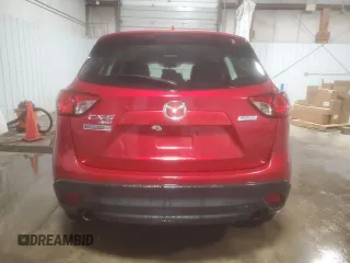 2016 Mazda CX-5 Sport with VIN JM3KE4BY4G0844967, listed as a Copart auction lot 54829885 with 95,653 mi miles and Salvage title. Bid and sale history available at DreamBid. Image 6.