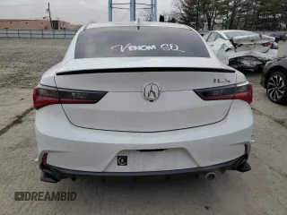 2021 Acura ILX w/Premium/A-SPEC Package with VIN 19UDE2F83MA008591, listed as a Copart auction lot 49028615 with 41,806 mi miles and Salvage Title. Bid and sale history available at carsss.com. Image 6.