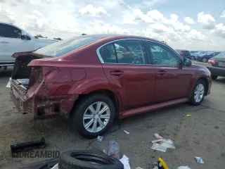 2011 Subaru Legacy Premium Power Moon with VIN 4S3BMBG64B3258848, listed as a Copart auction lot 62084725 with 67,600 mi miles and Salvage title. Bid and sale history available at DreamBid. Image 3.