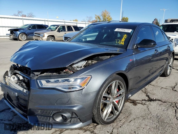 2017 Audi A6 Competition Prestige with VIN WAUF3AFC5HN072803, listed as a Copart auction lot 65395272 with 50,957 mi miles. Bid and sale history available at carsss.com. Image 2.