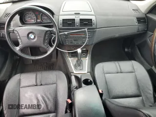 2006 BMW X3 3.0i with VIN WBXPA93466WG81226, listed as a Copart auction lot 61008215 with 184,590 mi miles and Clean title. Bid and sale history available at DreamBid. Image 8.