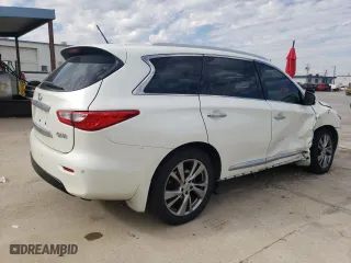 2015 Infiniti QX60 with VIN 5N1AL0MN4FC557627, listed as a Copart auction lot 42645675 with 79,605 mi miles and Salvage Title. Bid and sale history available at carsss.com. Image 3.