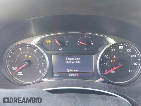 2020 GMC Terrain SLE with VIN 3GKALMEV5LL343244, listed as a IAAI auction lot 41632154 with 93,454 mi miles. Bid and sale history available at carsss.com. Image 7.