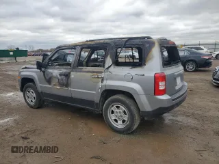 2017 Jeep Patriot Sport z VIN 1C4NJPBB3HD203690, wystawiony jako Copart lot #82044774 z przebiegiem Nie podano mil oraz Szkoda całkowita • Salvage title. Historia ofert i sprzedaży dostępna na DreamBid. Obrazek 2.