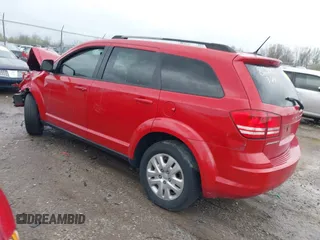 2017 Dodge Journey SE z VIN 3C4PDCAB2HT558628, wystawiony jako IAAI lot #41946060 z przebiegiem 217 810 mil mil oraz . Historia ofert i sprzedaży dostępna na DreamBid. Obrazek 3.