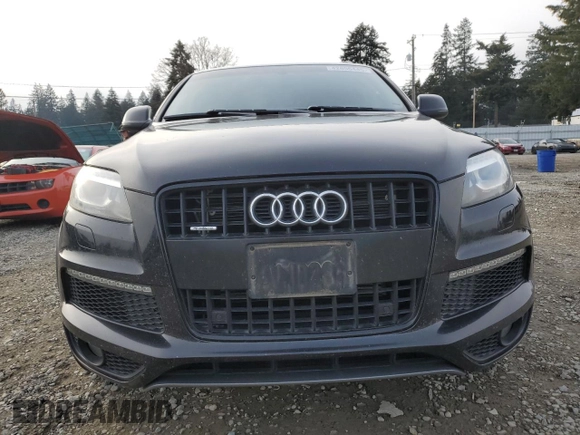 2012 Audi Q7 3.0T S line with VIN WA1DGAFE3CD010566, listed as a Copart auction lot 42856445 with 118,687 mi miles and Clean Title. Bid and sale history available at carsss.com. Image 5.