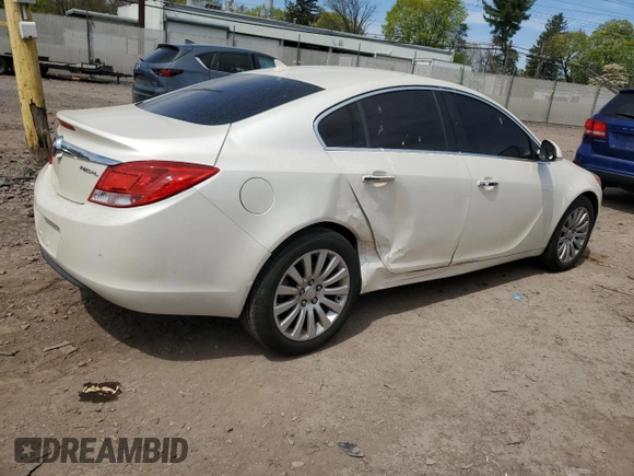2012 Buick Regal Premium 1 with VIN 2G4GS5EK3C9117030, listed as a Copart auction lot 54013725 with 140,926 mi miles and Salvage Title. Bid and sale history available at carsss.com. Image 3.