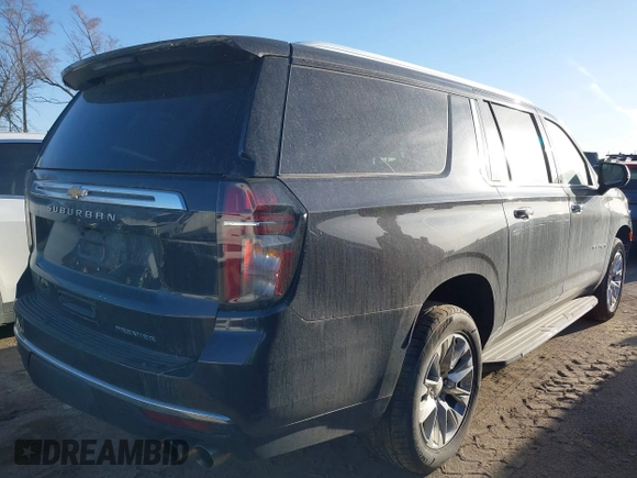 2023 Chevrolet Suburban Premier z VIN 1GNSKFKD0PR135739, wystawiony jako IAAI lot #41808983 z przebiegiem 64 683 mil mil oraz . Historia ofert i sprzedaży dostępna na DreamBid. Obrazek 4.