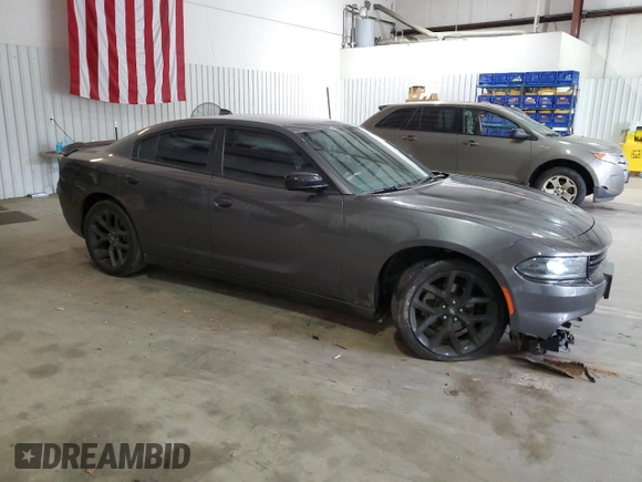 2023 Dodge Charger SXT with VIN 2C3CDXBG0PH627456, listed as a Copart auction lot 51719535 with 18,470 mi miles and Salvage Title. Bid and sale history available at DreamBid. Image 4.