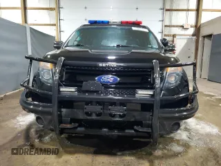 2015 Ford Utility Police Interceptor with VIN 1FM5K8AR4FGC26971, listed as a Copart auction lot 89174345 with 190,101 mi miles and Clean Title. Bid and sale history available at carsss.com. Image 5.