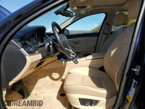 2012 BMW 5 Series 528i xDrive with VIN WBAXH5C58CDW08550, listed as a Copart auction lot 49381635 with 93,606 mi miles and Salvage Title. Bid and sale history available at carsss.com. Image 7.