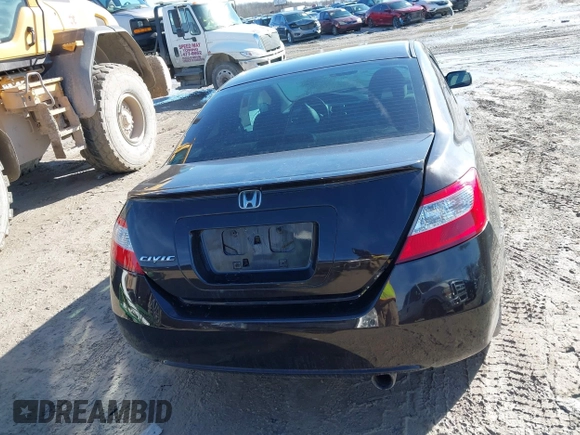 2007 Honda Civic Cpe EX with VIN 2HGFG11857H585620, listed as a IAAI auction lot 41699590 with 174,140 mi miles. Bid and sale history available at carsss.com. Image 16.