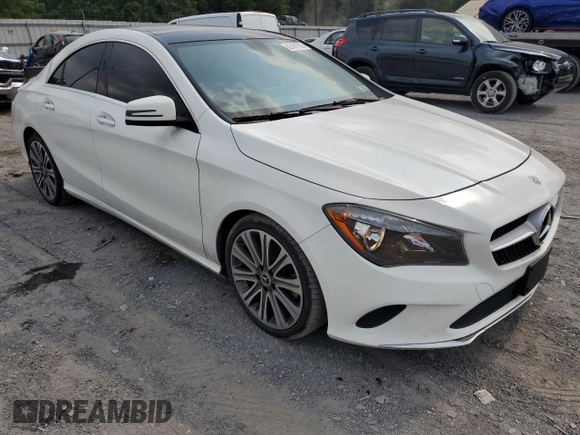 2018 Mercedes-Benz CLA 250 with VIN WDDSJ4GB4JN680371, listed as a Copart auction lot 62461703 with 50,878 mi miles and . Bid and sale history available at DreamBid. Image 4.