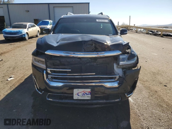 2023 GMC Acadia SLT with VIN 1GKKNMLS6PZ191836, listed as a Copart auction lot 80385554 with 23,940 mi miles and Salvage Title. Bid and sale history available at DreamBid. Image 5.