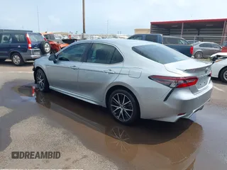 2023 Toyota Camry SE with VIN 4T1T11AK0PU787398, listed as a IAAI auction lot 41646279 with 2,109 mi miles and . Bid and sale history available at carsss.com. Image 3.