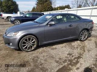2014 Lexus IS 250 C with VIN JTHFF2C22E2531017, listed as a Copart auction lot 44370555 with 118,514 mi miles and Salvage Title. Bid and sale history available at DreamBid. Image 1.