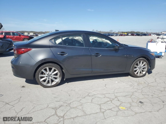 2017 Mazda Mazda3 4-Door Touring with VIN JM1BN1V72H1141860, listed as a Copart auction lot 49695285 with 76,227 mi miles and Salvage Title. Bid and sale history available at carsss.com. Image 3.
