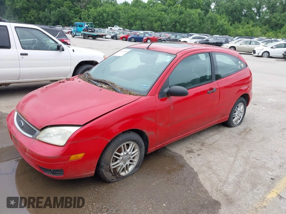 2006 Ford Focus S with VIN 1FAFP31N76W148918, listed as a IAAI auction lot 42445869 with 84,567 mi miles and . Bid and sale history available at DreamBid. Image 2.
