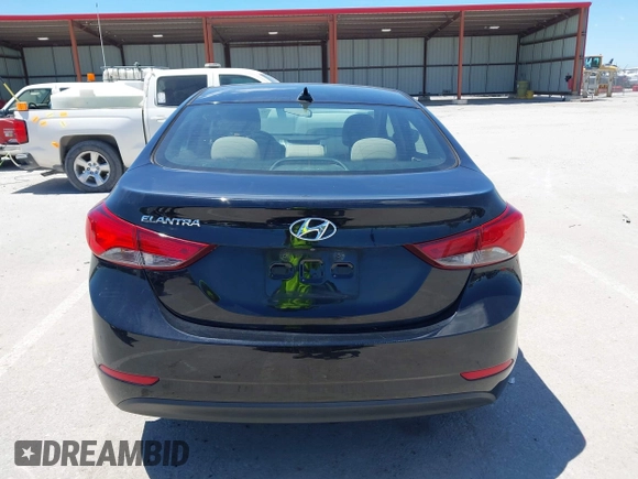 2016 Hyundai Elantra SE with VIN 5NPDH4AE7GH765327, listed as a IAAI auction lot 42310323 with Not provided miles and . Bid and sale history available at DreamBid. Image 16.