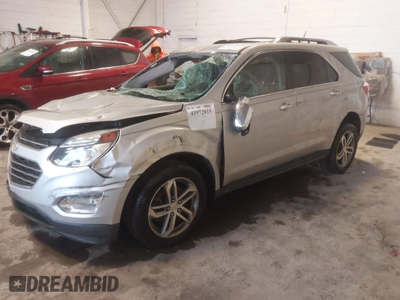 2017 Chevrolet Equinox Premier with VIN 2GNFLGE34H6143461, listed as a IAAI auction lot 41972015 with 94,492 mi miles. Bid and sale history available at carsss.com. Image 17.