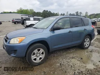 2011 Toyota RAV4 with VIN 2T3ZF4DVXBW076746, listed as a Copart auction lot 52117795 with 105,001 mi miles and Salvage Title. Bid and sale history available at carsss.com. Image 1.