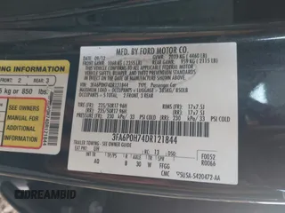 2013 Ford Fusion SE z VIN 3FA6P0H74DR121844, wystawiony jako IAAI lot #42192590 z przebiegiem 243 433 mil mil oraz . Historia ofert i sprzedaży dostępna na DreamBid. Obrazek 9.