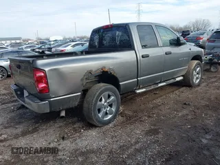 2007 Dodge 1500 Laramie with VIN 1D7HU18237S202967, listed as a IAAI auction lot 41628793 with 252,145 mi miles. Bid and sale history available at carsss.com. Image 4.