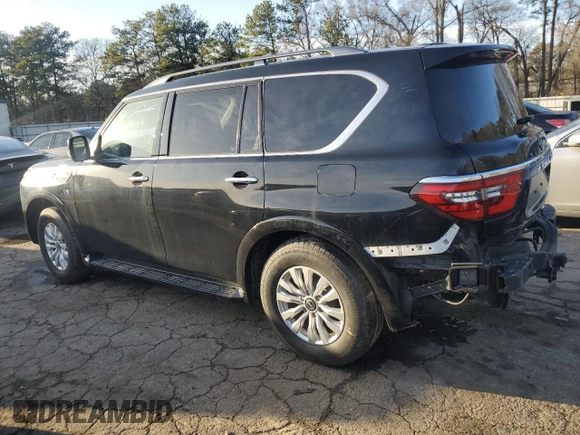 2021 Nissan Armada SV z VIN JN8AY2AD5M9661586, wystawiony jako Copart lot #45348615 z przebiegiem 73 381 mil mil oraz Szkoda całkowita • Salvage title. Historia ofert i sprzedaży dostępna na DreamBid. Obrazek 2.