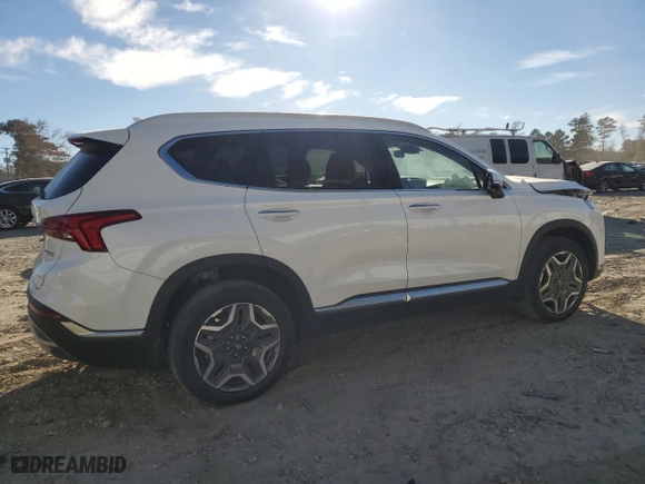 2022 Hyundai Santa Fe Hybrid Limited with VIN KM8S5DA16NU059302, listed as a Copart auction lot 85314554 with 18,405 mi miles and Salvage Title. Bid and sale history available at carsss.com. Image 3.
