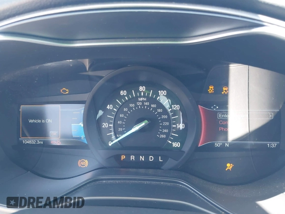 2020 Ford Fusion SE with VIN 3FA6P0H73LR131988, listed as a IAAI auction lot 42468239 with 104,832 mi miles and . Bid and sale history available at DreamBid. Image 7.