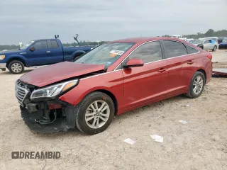 2016 Hyundai Sonata SE z VIN 5NPE24AF4GH412123, wystawiony jako Copart lot #59001385 z przebiegiem 74 621 mil mil oraz Szkoda całkowita • Salvage title. Historia ofert i sprzedaży dostępna na DreamBid. Obrazek 1.