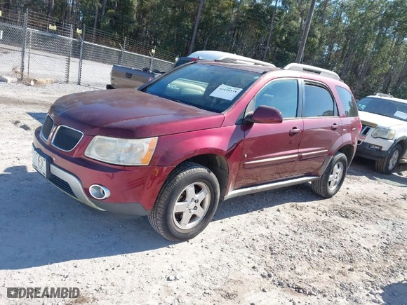 2007 Pontiac Torrent with VIN 2CKDL63F276250359, listed as a IAAI auction lot 41434558 with 99,920 mi miles. Bid and sale history available at carsss.com. Image 2.