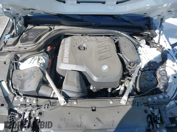 2024 BMW 5 Series 530i with VIN WBA43FJ05RCR63656, listed as a IAAI auction lot 41637624 with 11,066 mi miles. Bid and sale history available at carsss.com. Image 10.