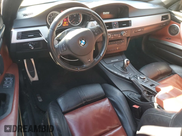 2011 BMW M3 with VIN WBSDX9C52BE584764, listed as a Copart auction lot 83572554 with 138,245 mi miles and Salvage Title. Bid and sale history available at carsss.com. Image 8.